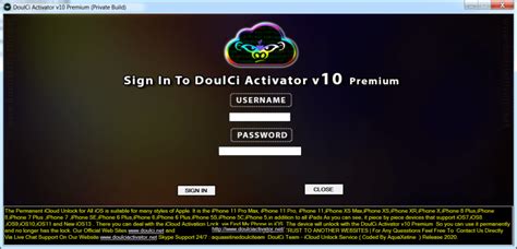 Step 4: The program will scan your device and then begin to bypass your iCloud <strong>activation</strong> lock. . Doulci activator v11 crack